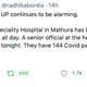 A journalist tweeted about the grim reality of healthcare in India’s largest state.